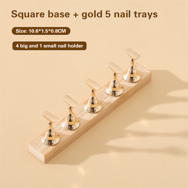 5/10Pcs Nail Holder False Nail - Nail Art Motif recension och pris