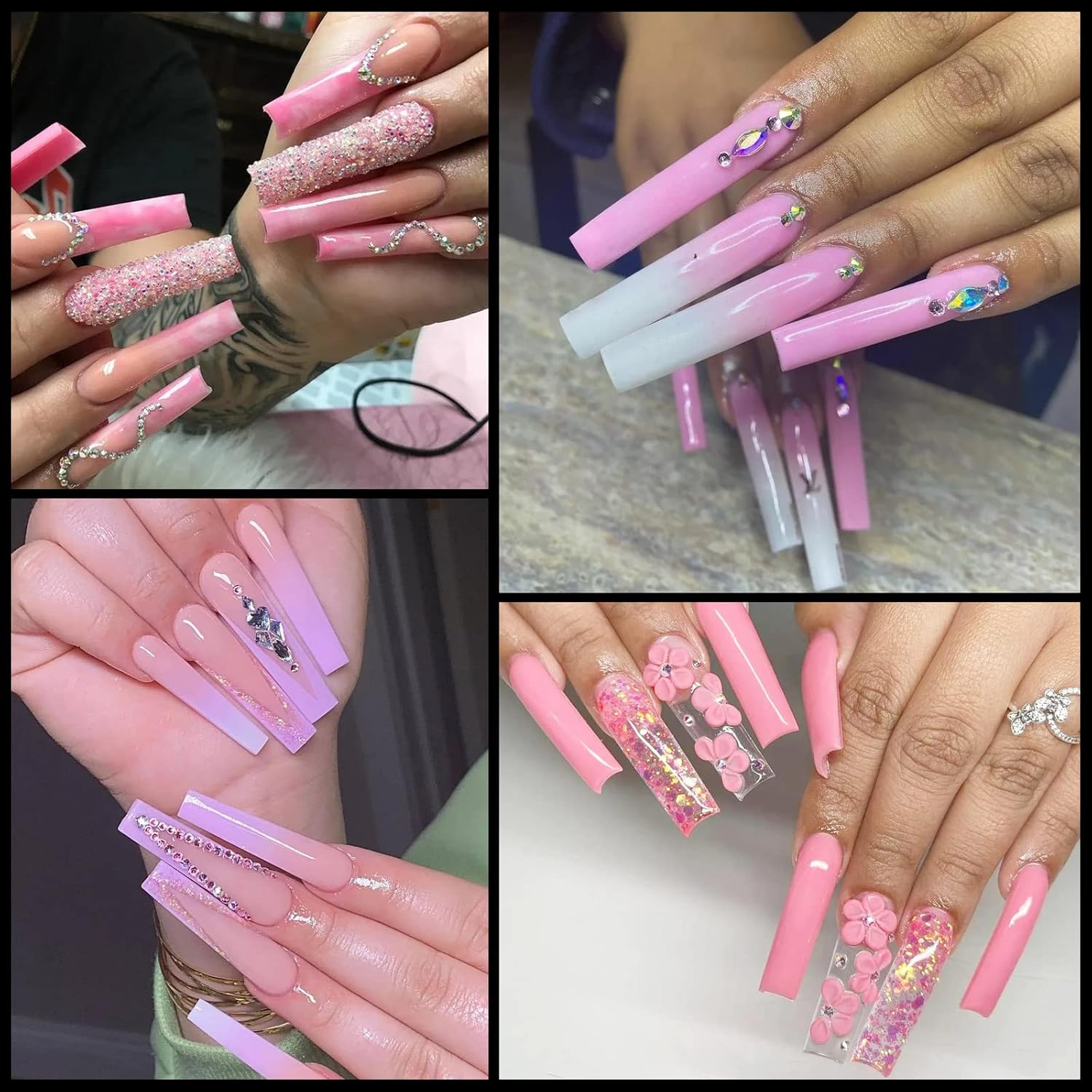 100pcs/Box XXL Extra Straight  - Nail Art Xxl recension och pris