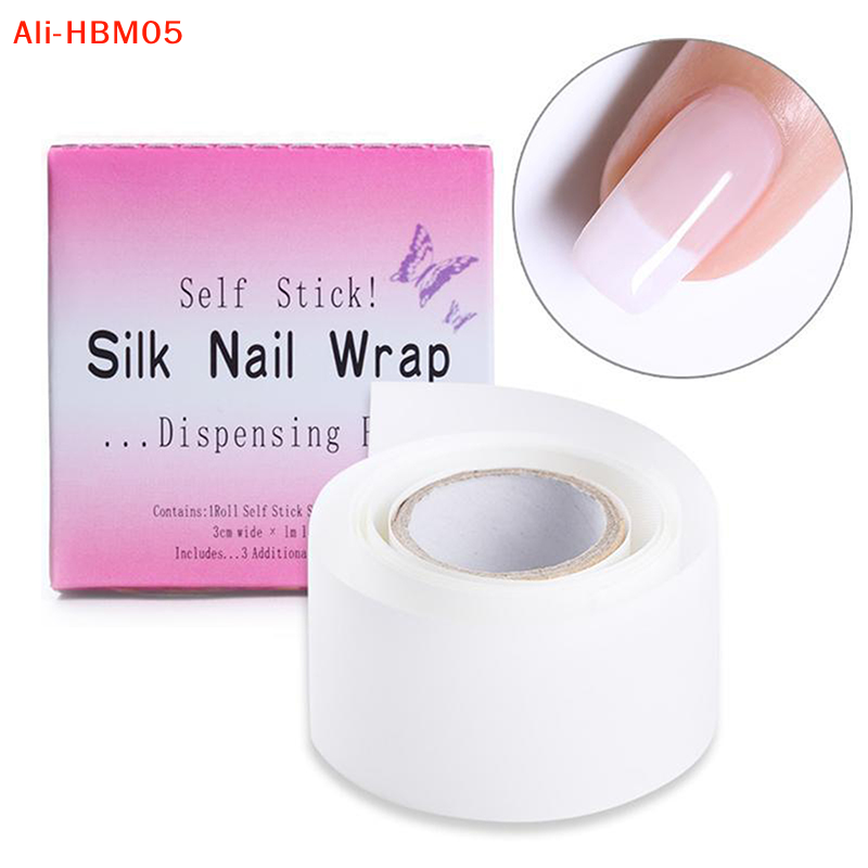 (HB05)1Roll Repair Nail Silk U - Nail Extension Form recension och pris