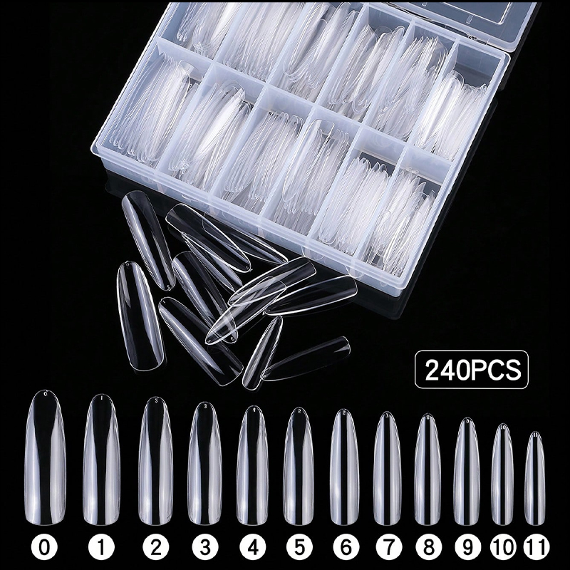 240pcs XXL False Nails Super L - Nail Art Xxl recension och pris