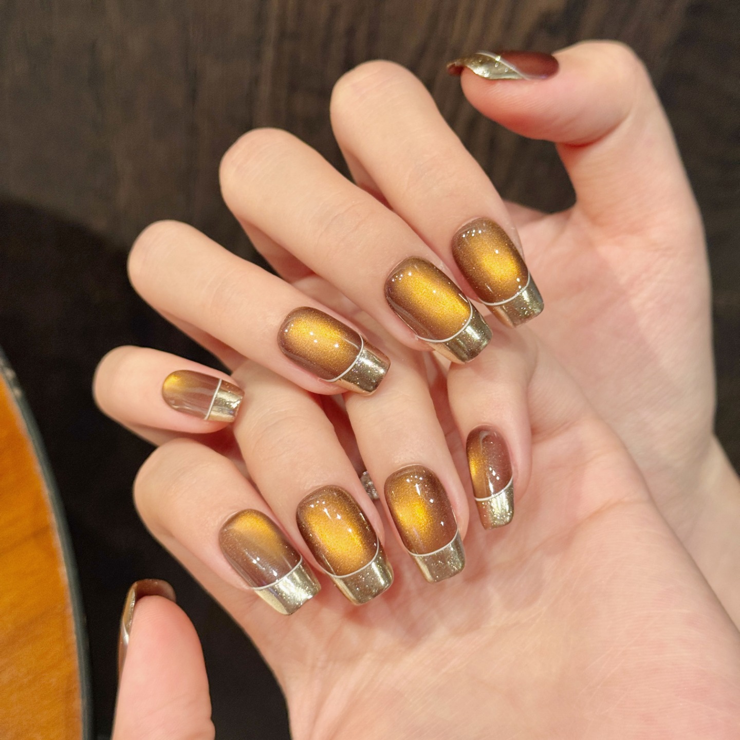 10 Pcs Luxury Hand Pressed Nai - Nail Adhesive Tab recension och pris