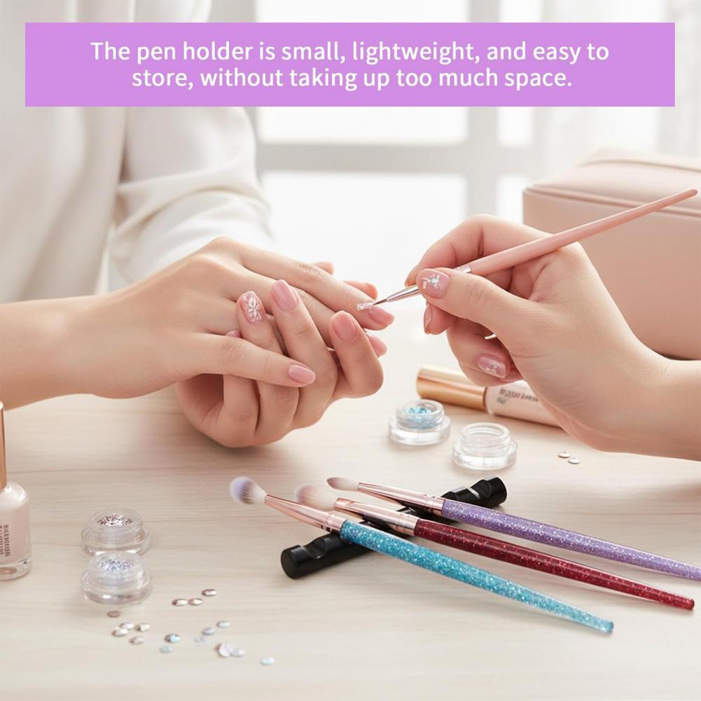 Manicure Tool Organizer 6pcs N - Nail Art Brush Set recension och pris