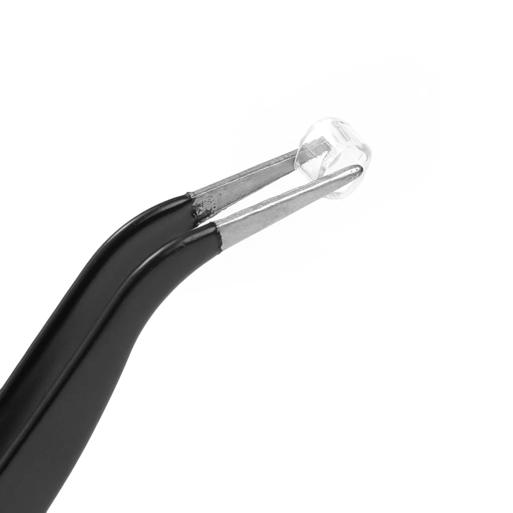 10PCS Curved Tip Eyelash Exten - Nail Extension Form recension och pris