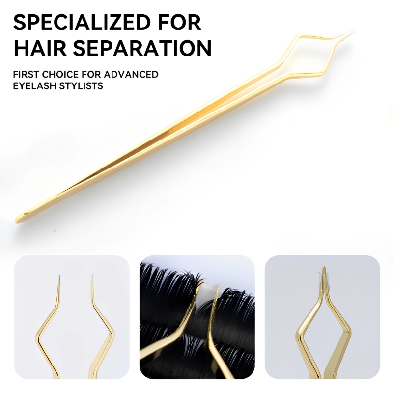 New Lash Extension Tweezers An - Nail Extension Form recension och pris