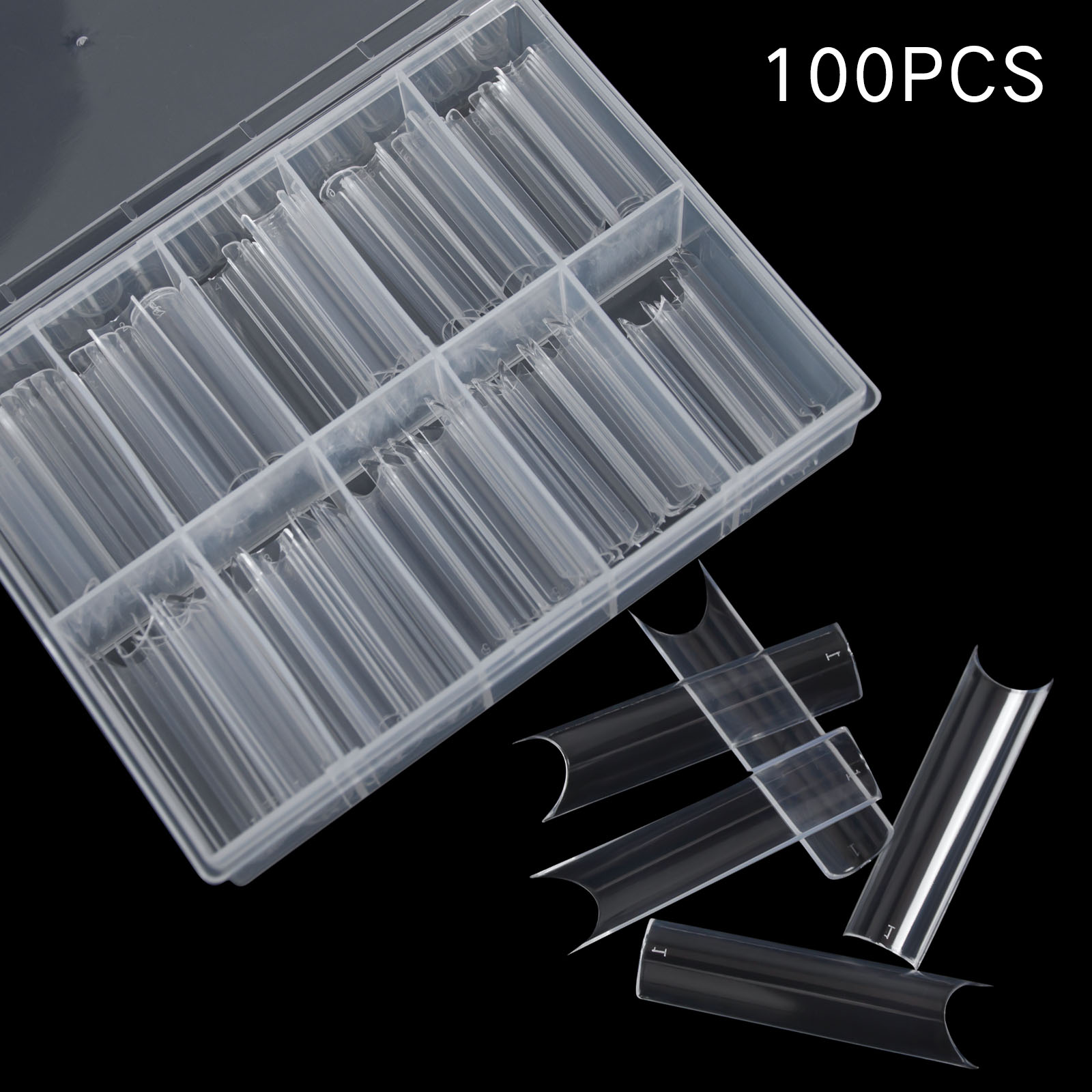 100pcs/Box XXL Extra Straight  - Nail Art Xxl recension och pris
