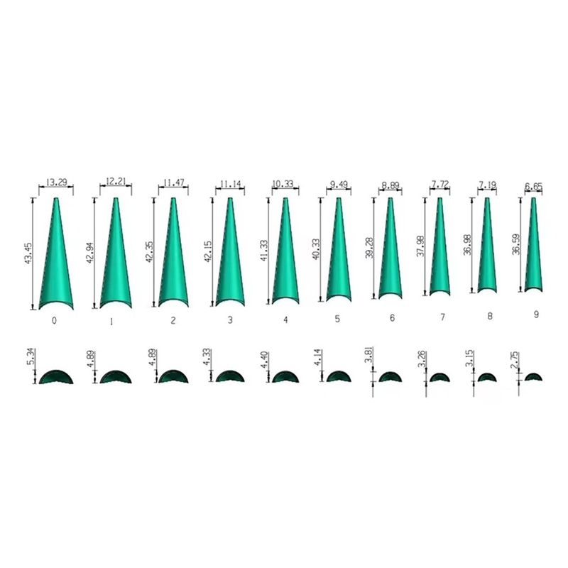 XXL Stiletto Extra Long False  - Nail Art Xxl recension och pris