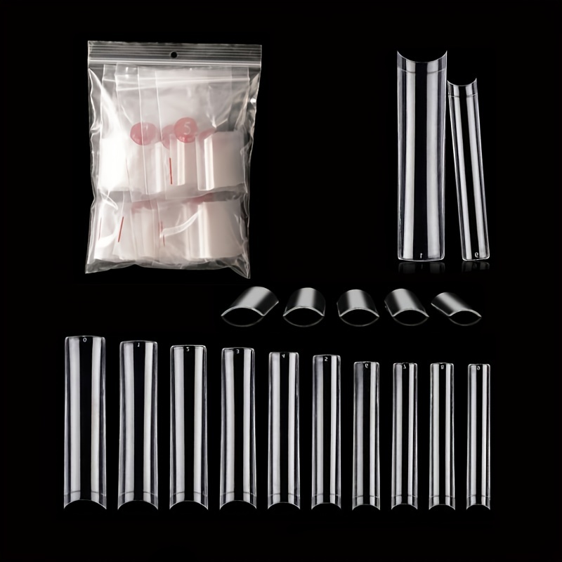 500Pcs XXL No C Curve Nail Tip - Nail Art Xxl recension och pris