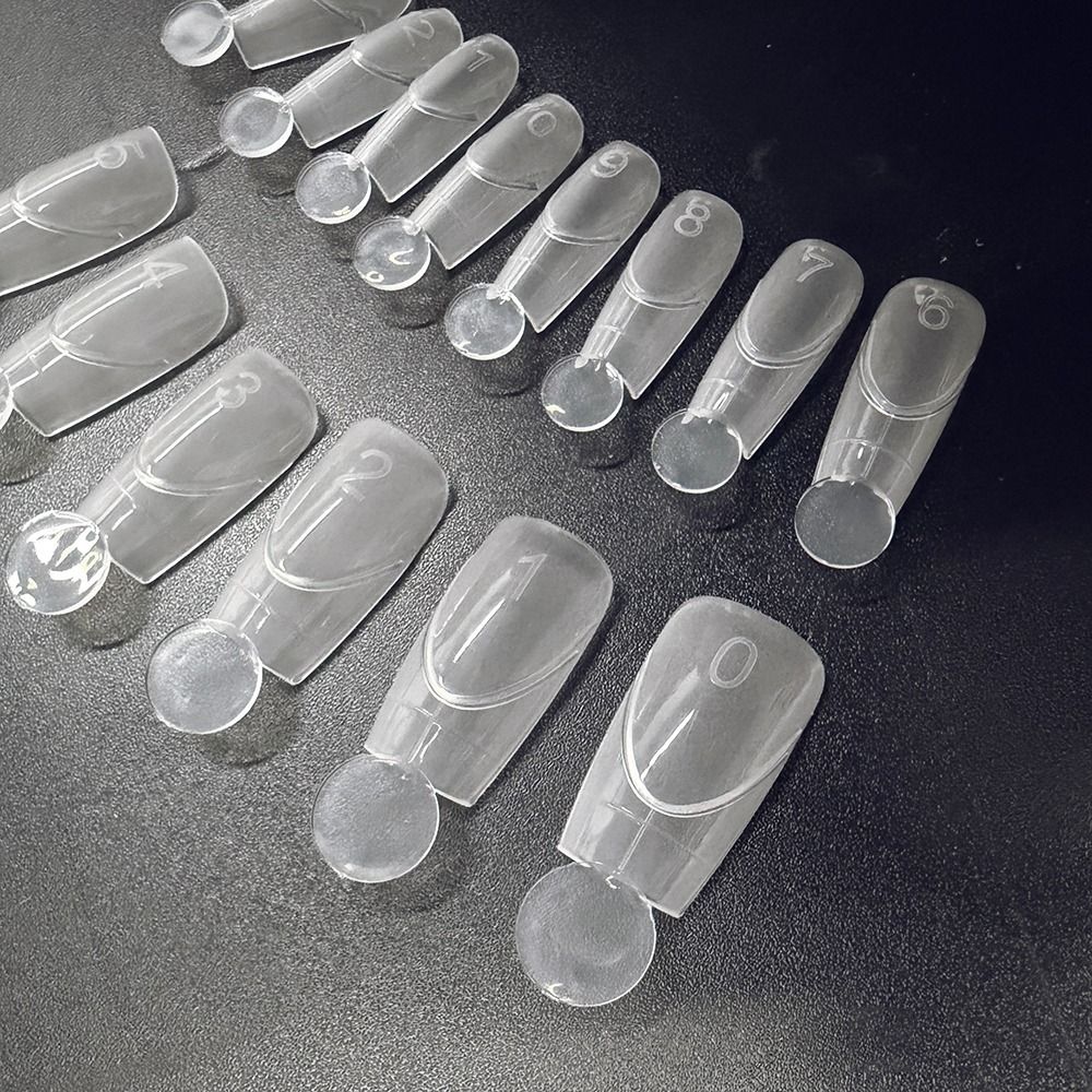 140PCS Matte Surface French Na - Nail Extension Form recension och pris