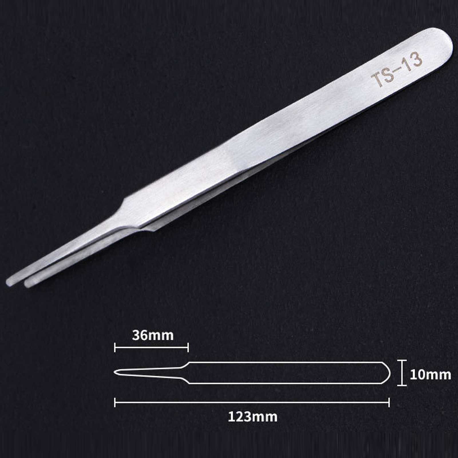 Stainless Steel Eyelash & Nail - Nail Extension Form recension och pris