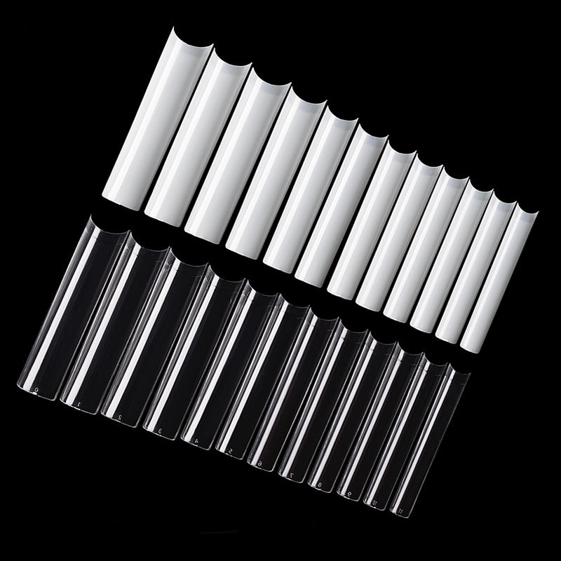 500 Pcs Long Square No C Curve - Nail Art Xxl recension och pris