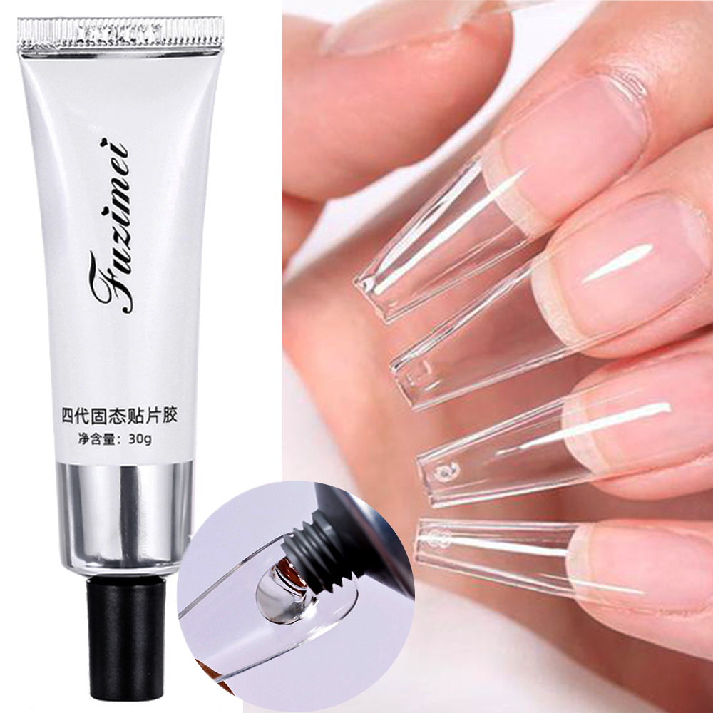 30/20/10g Solid Soft Fake Nail - Nail Extension Form recension och pris