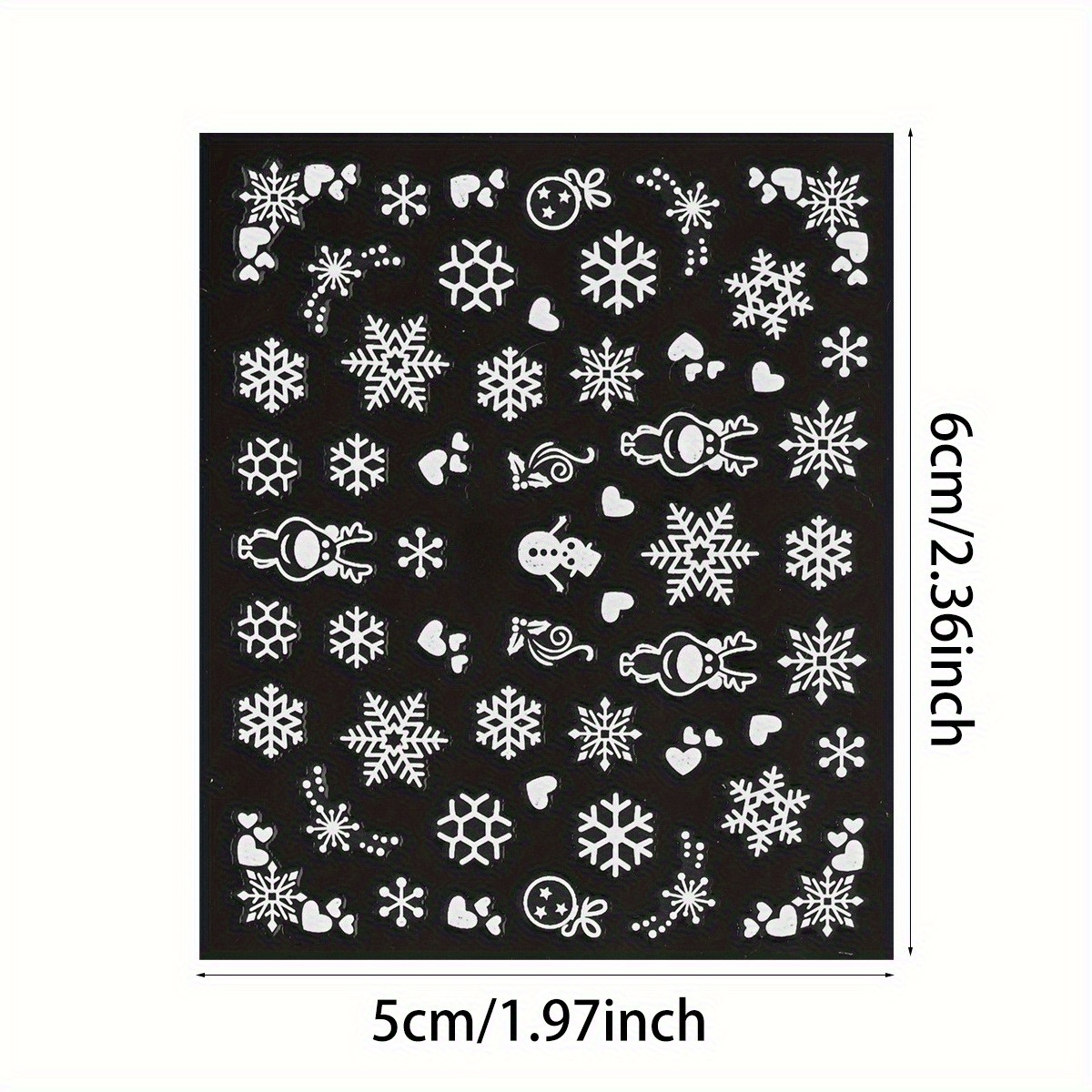 30 Sheets Christmas Nail Art S - Nail Art Xmas recension och pris