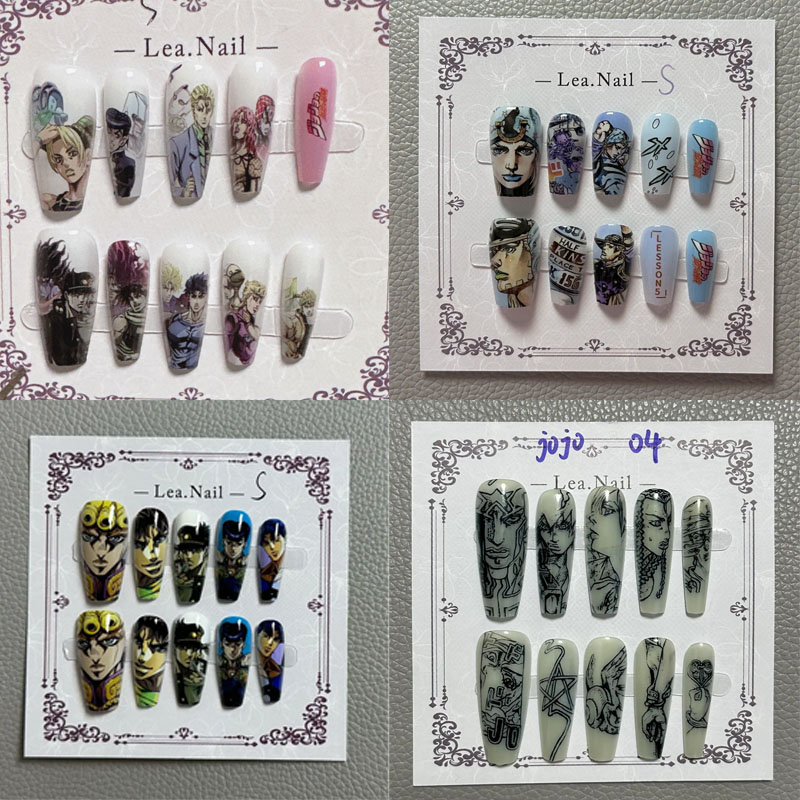 JOJO Nail Art Student Anime Ca - Nail Art Design recension och pris