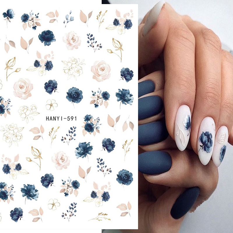 3d Nail Art Decals Elegant Whi - Nail Art Elegant recension och pris