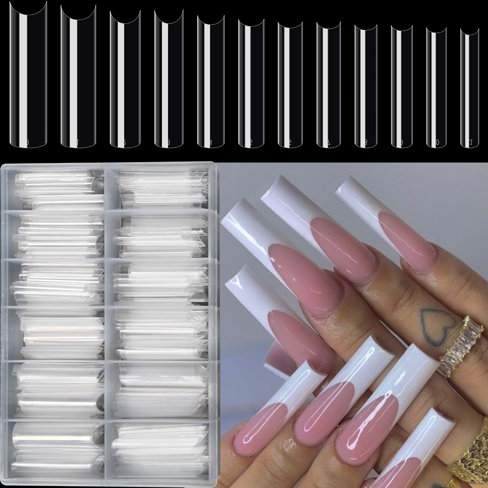 240Pcs 12 Sizes XXL Long Squar - Nail Art Xxl recension och pris