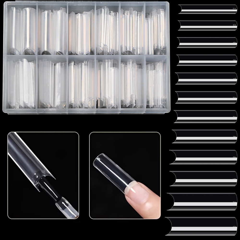 240Pcs 12 Sizes XXL Long Squar - Nail Art Xxl recension och pris