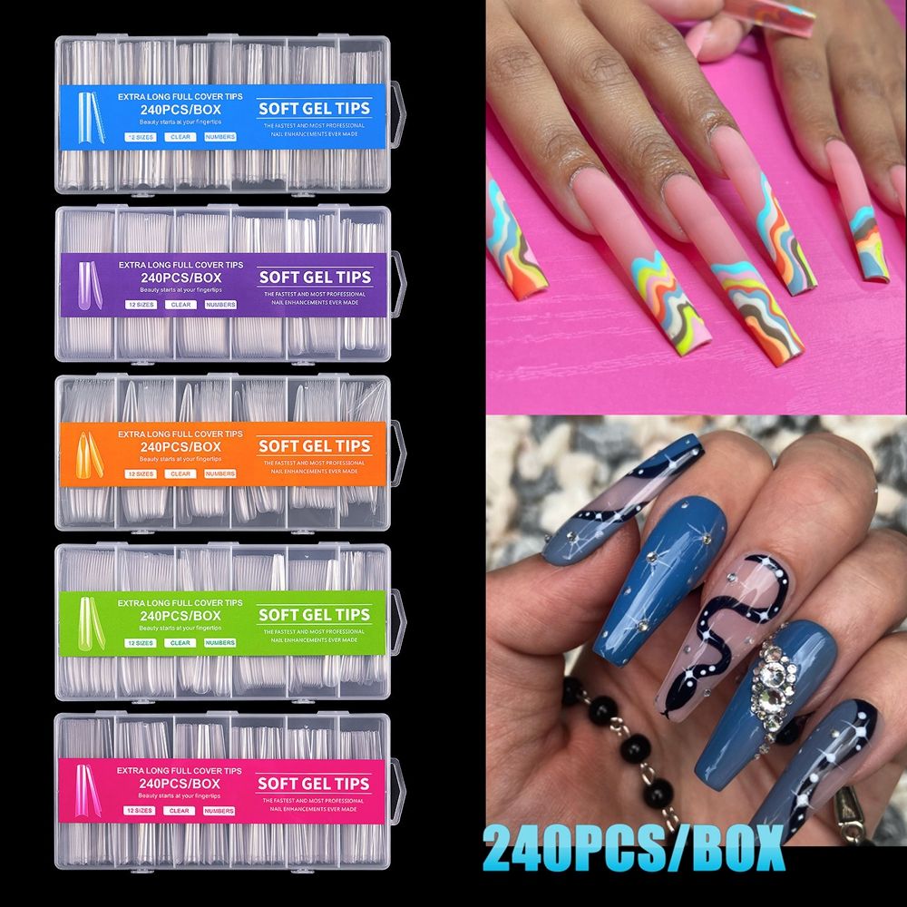 Nail Extensions Artificial Man - Nail Art Xxl recension och pris