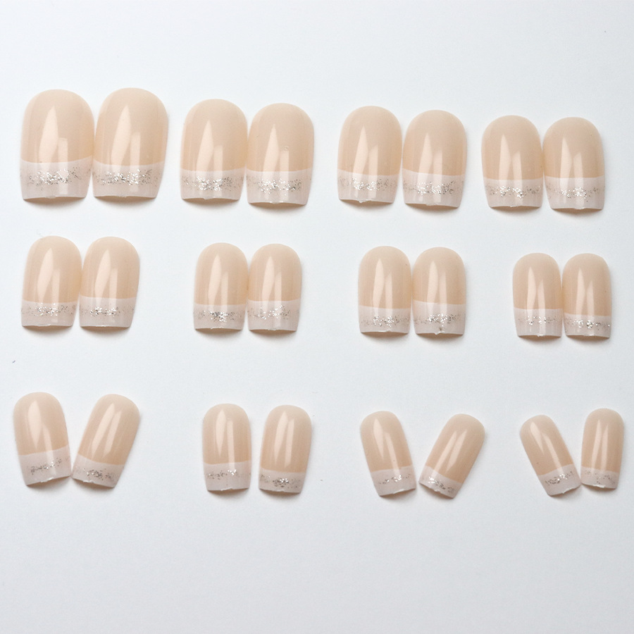 24pcs/set Medium Square fake n - Nail Art Design recension och pris
