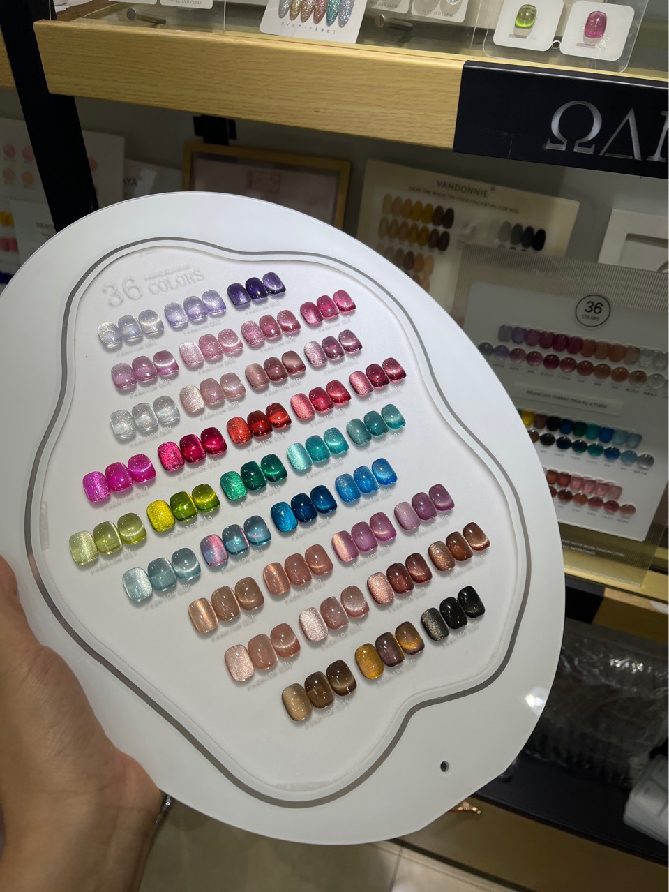 2026 U Omeei 36 Colors Cat Eye - Nail Art Design recension och pris