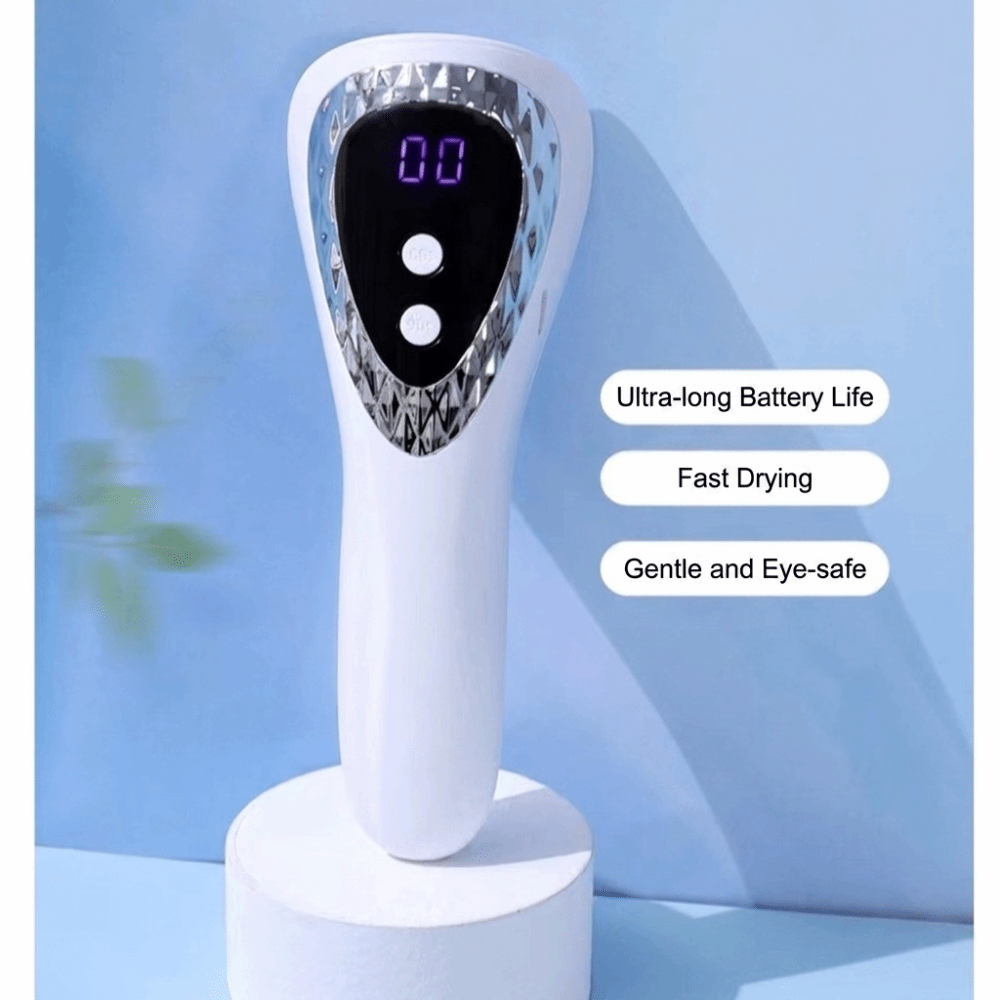 Handheld UV LED Nail Lamp Quic - Nail Art Gel Polish recension och pris