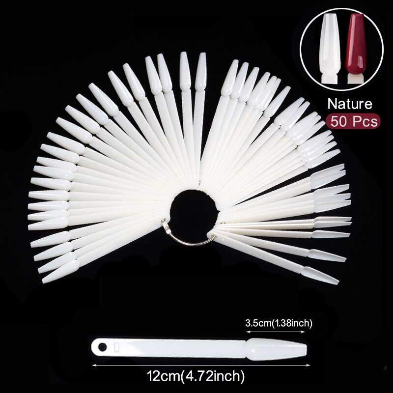 Nail Display Sticks Clear Natu - Nail Art Motif recension och pris