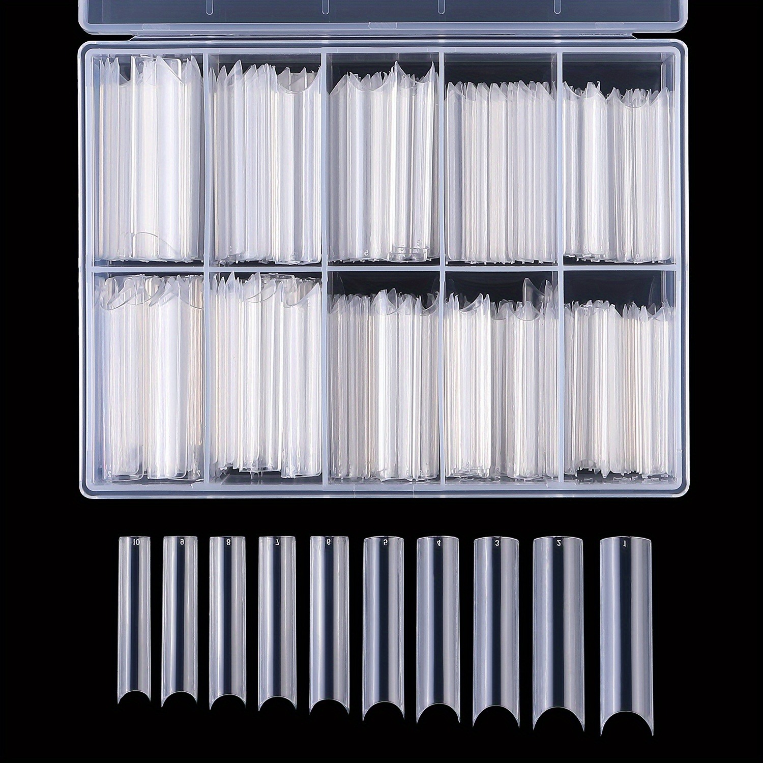100,120,200,240pcs XXL Extra L - Nail Art Xxl recension och pris