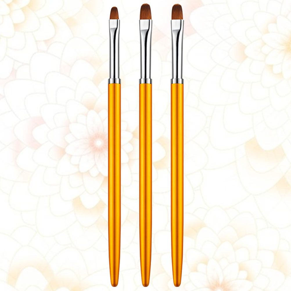 3Pcs Uv Gel Nail Art Pen Set R - Nail Art Brush Set recension och pris