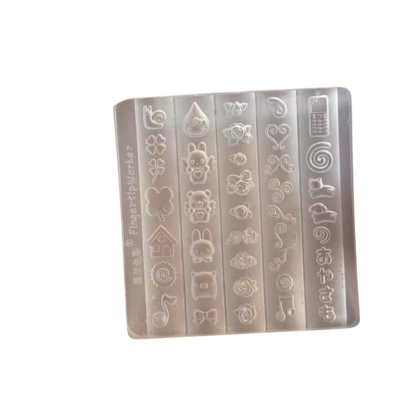 3D Silicone Nail Art Mold With - Nail Art Motif recension och pris