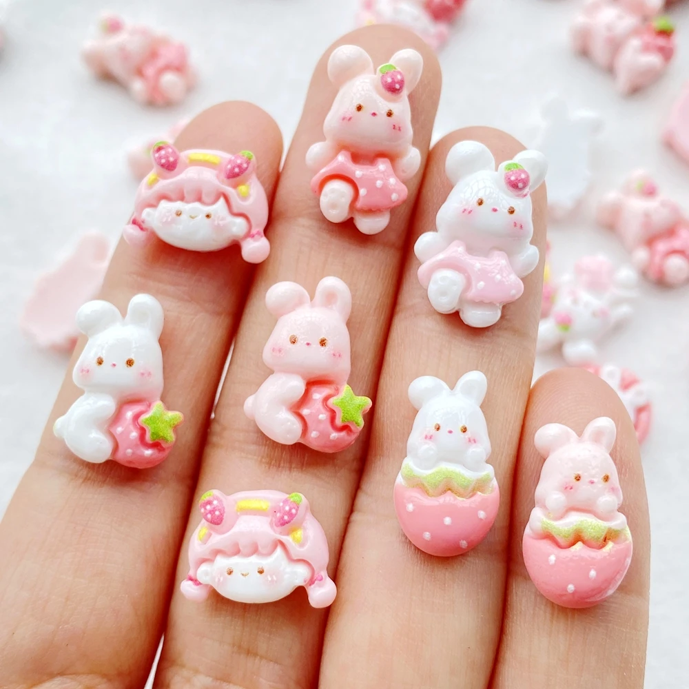 30pcs Resin Colorful Mini Cart - Nail Art Motif recension och pris