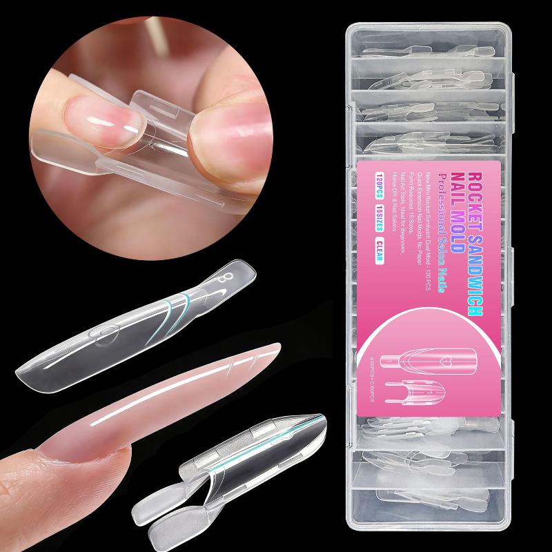 New Sandwich Dual Nail Forms 1 - Nail Extension Form recension och pris