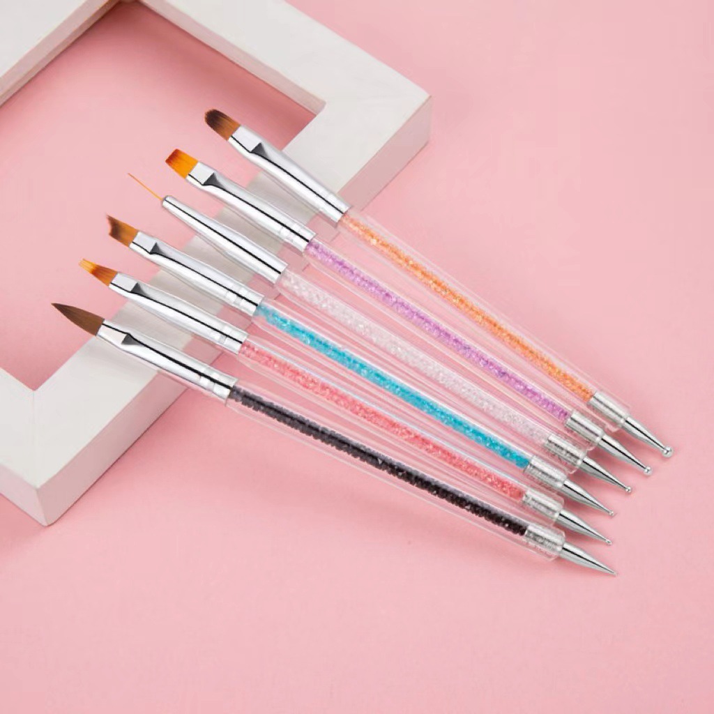 Dual-ended Acrylic Nail Art Br - Nail Art Brush Set recension och pris