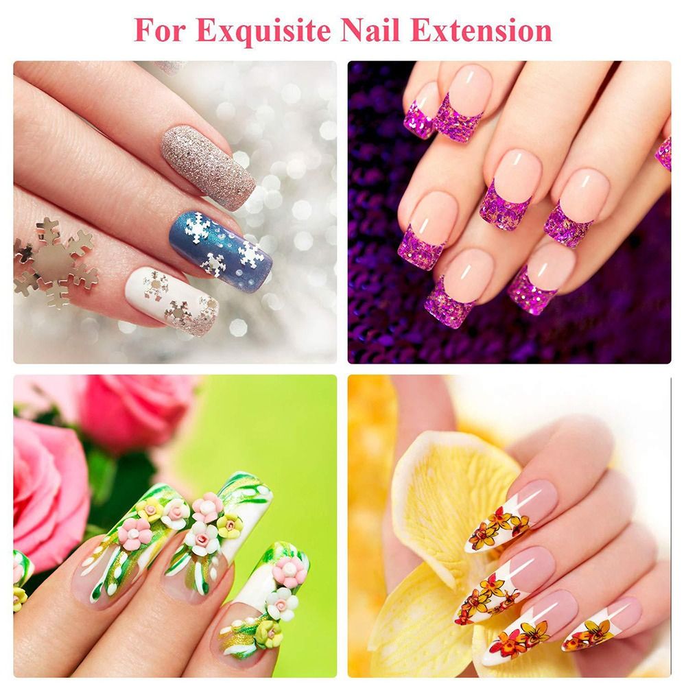 50Pcs Durable Non-woven Silk F - Nail Extension Form recension och pris