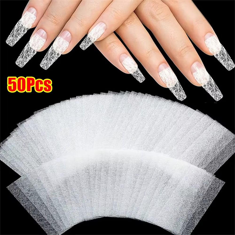 50Pcs Durable Non-woven Silk F - Nail Extension Form recension och pris