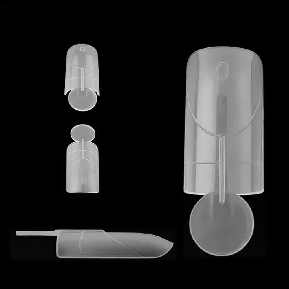 140PCS Matte Surface French Na - Nail Extension Form recension och pris