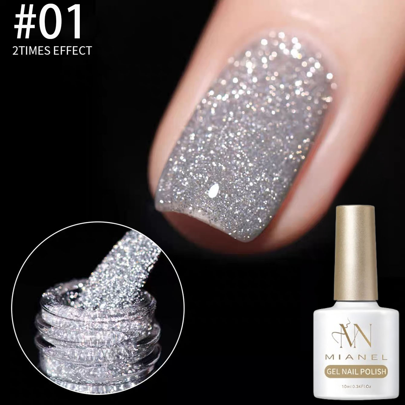 MIANEL 2026 Autumn Gel Nail Po - Nail Art Xmas recension och pris