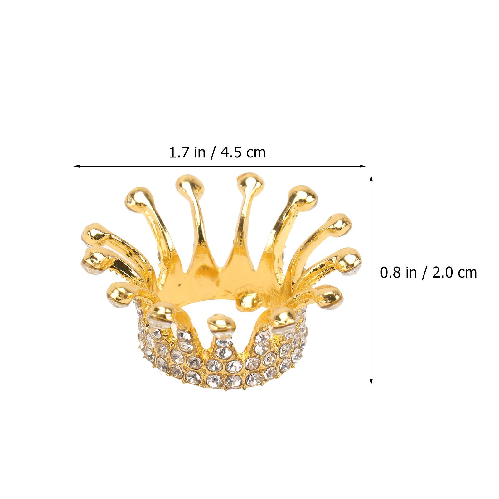 5Pcs Elegant Crown Pearl Manic - Nail Art Elegant recension och pris